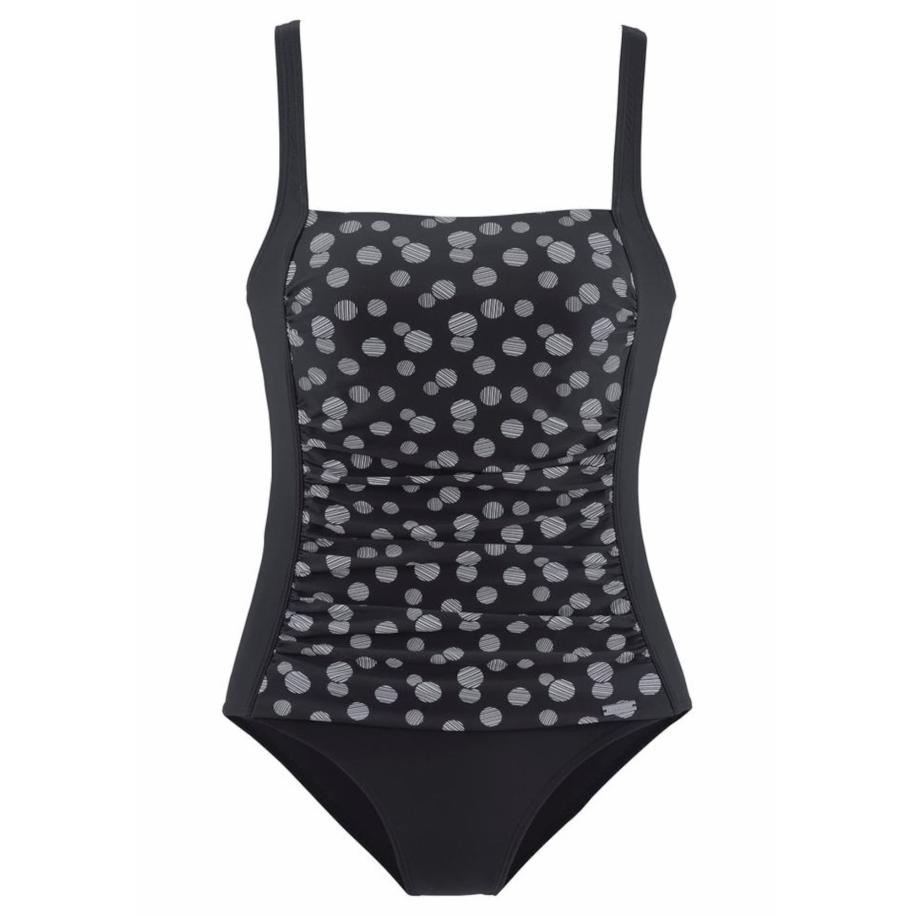 Lascana LASCANA Shaping-badpak zwart / wolwit -