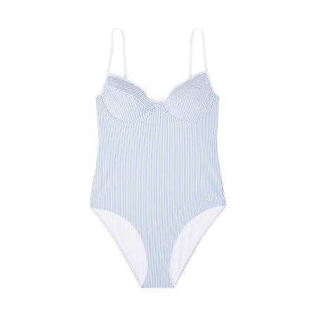 Tommy Hilfiger TOMMY HILFIGER Badpak blauw / wit