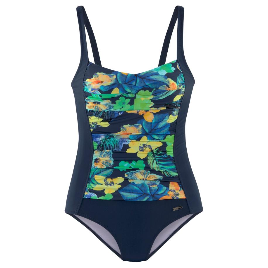 Lascana LASCANA Badpak blauw / geel / groen / oranje -