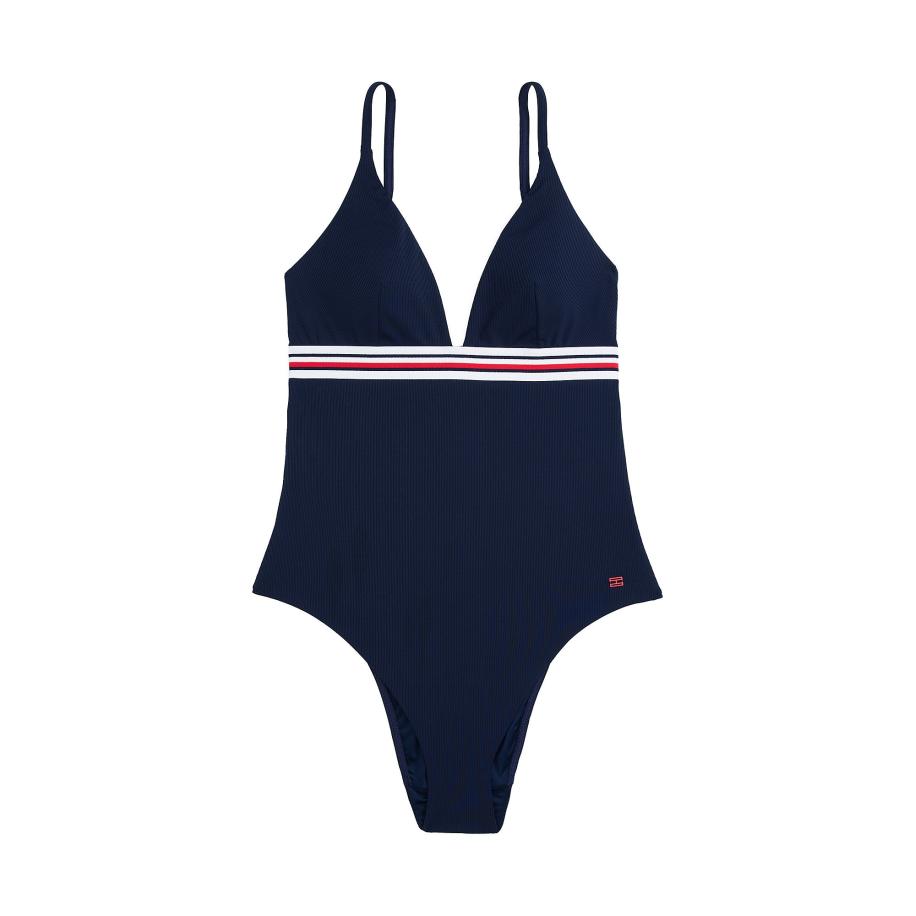 Tommy Hilfiger Underwear Tommy Hilfiger Underwear Badpak navy / rood / wit -