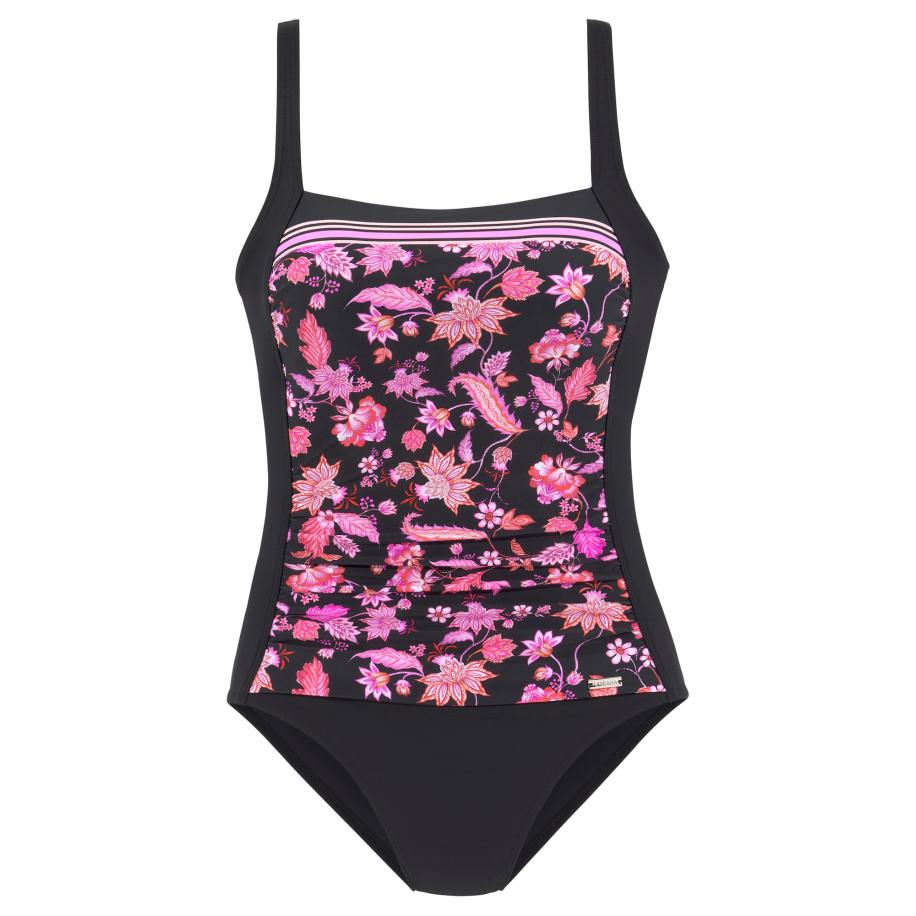Lascana LASCANA Badpak oranje / pink / zwart / wit -
