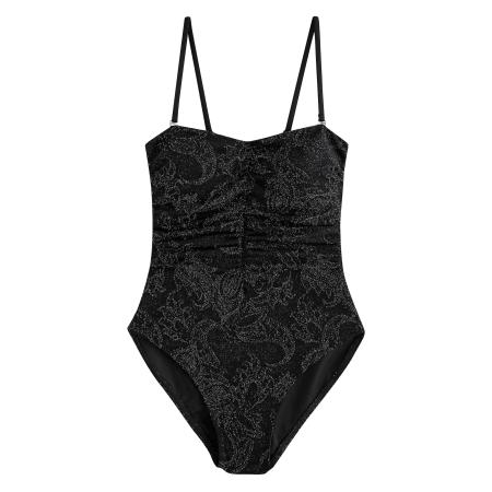 Next Next Shaping-badpak zwart / zilver