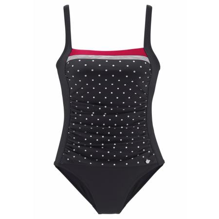 Lascana LASCANA Shaping-badpak vuurrood / zwart