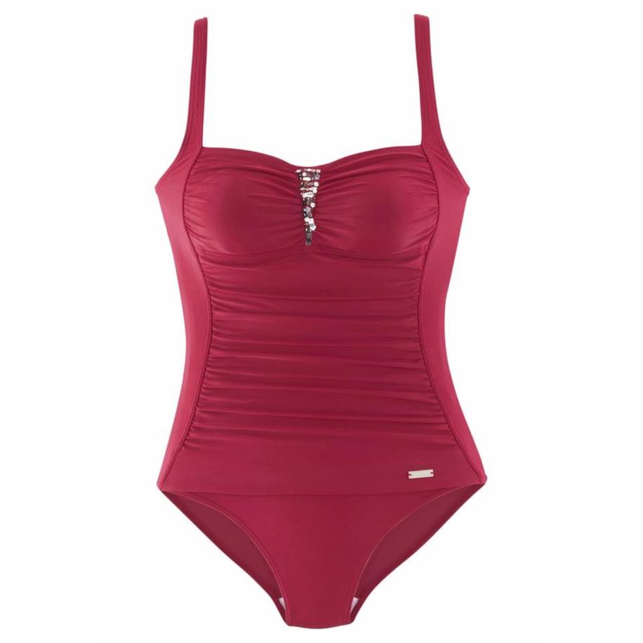 Lascana LASCANA Shaping-badpak rood -