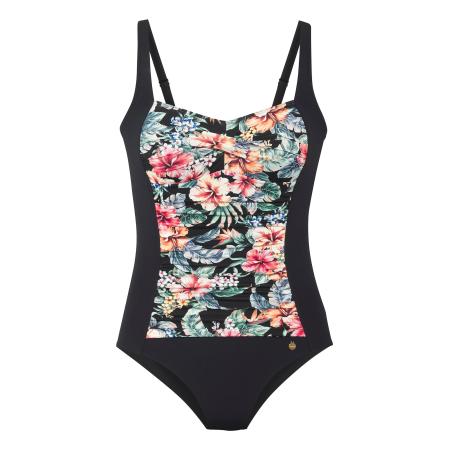 Lascana LASCANA Badpak groen / lichtoranje / oudroze / zwart