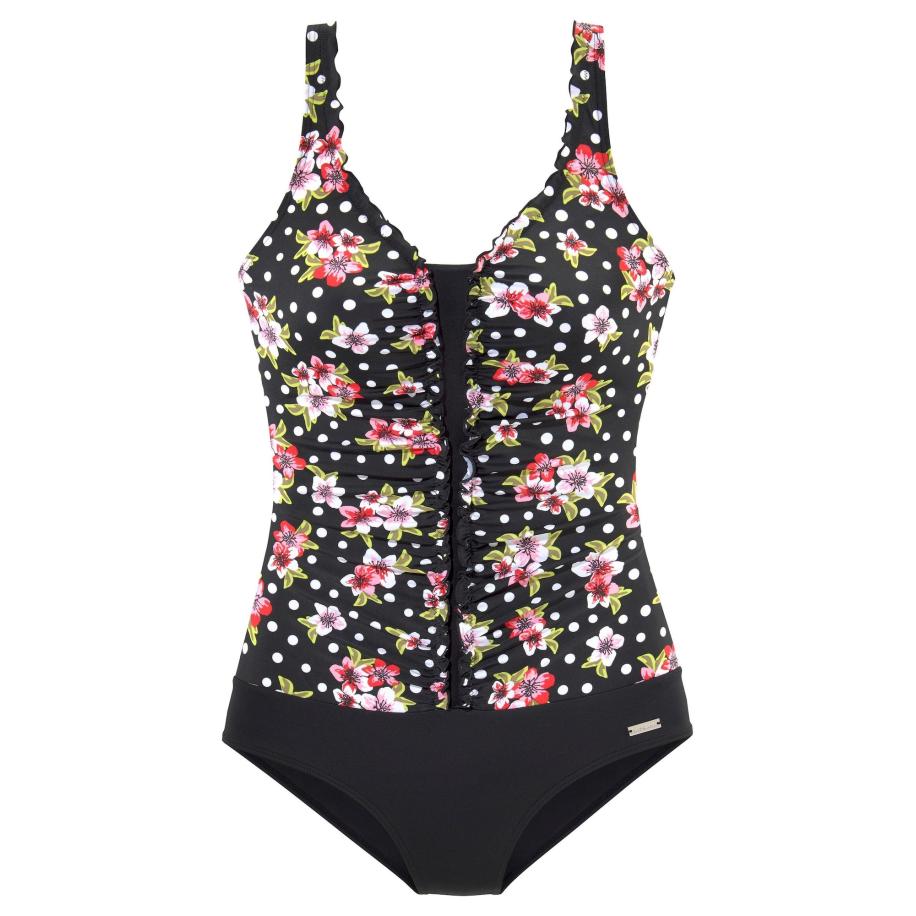 Lascana LASCANA Shaping-badpak gemengde kleuren / zwart -
