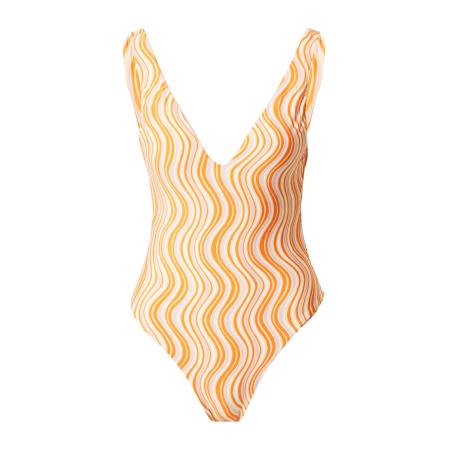 Seafolly Seafolly Badpak sering / abrikoos / mandarijn / wit