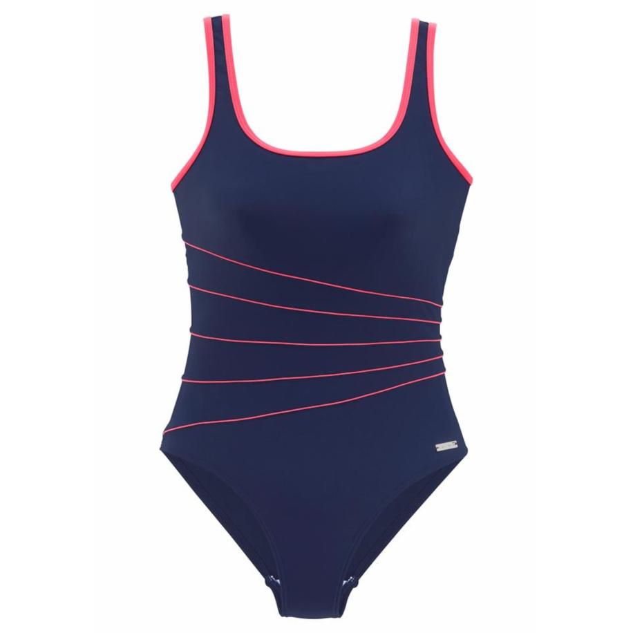 Lascana LASCANA Badpak navy / pink -