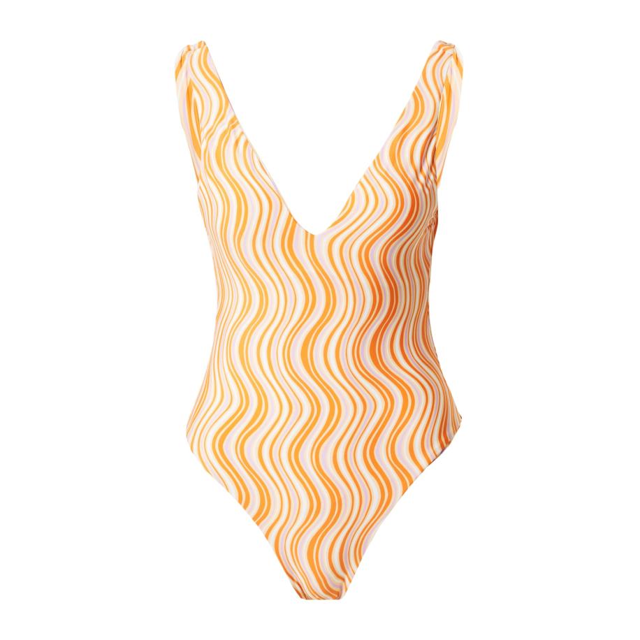 Seafolly Seafolly Badpak sering / abrikoos / mandarijn / wit -