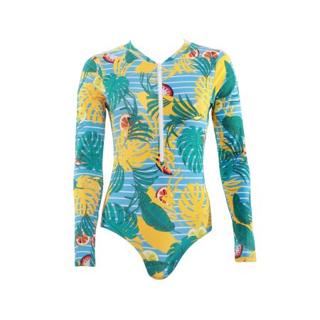 Vivid VIVID Badpak turquoise / lichtblauw / geel / wit