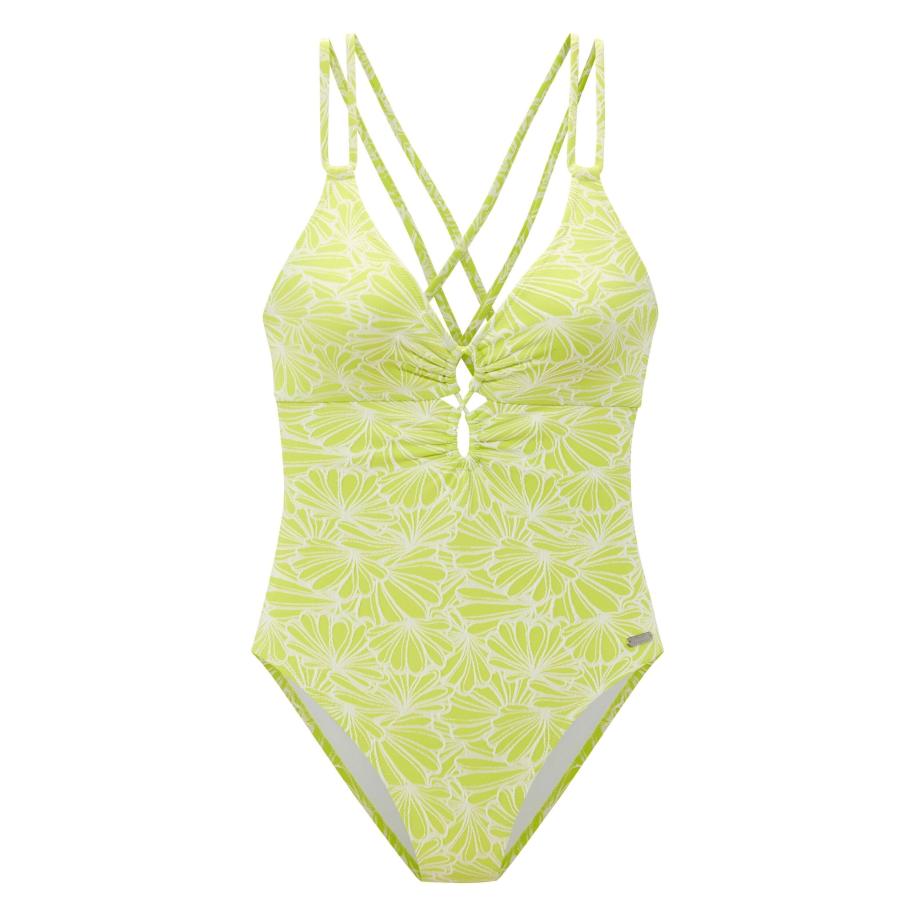 Venice Beach VENICE BEACH Badpak limoen / wit -