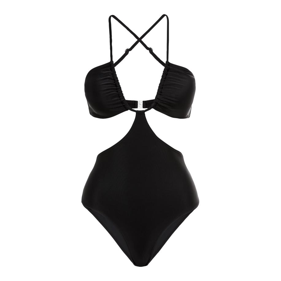 Lascana LSCN by LASCANA Badpak Gina zwart -