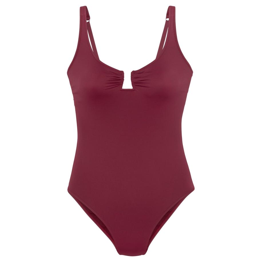 s.Oliver s.Oliver Badpak bordeaux -