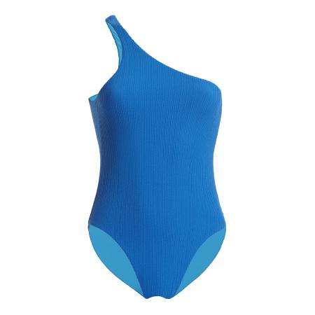 Wolford Wolford Badpak High Leg One Piece blauw