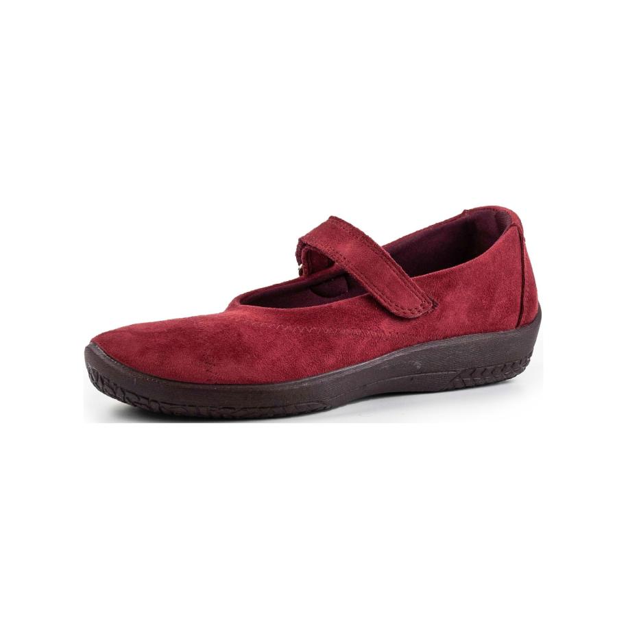 Arcopedico Arcopedico Ballerina met riempjes bordeaux -