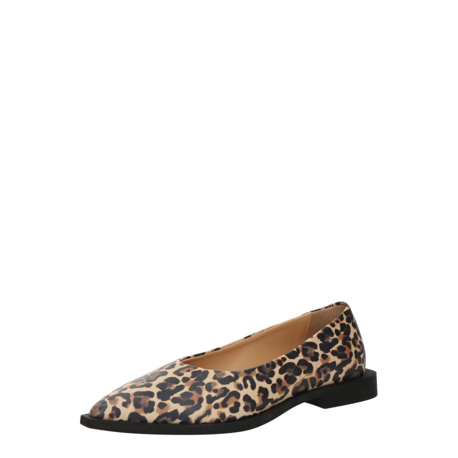 Copenhagen Studios Copenhagen Studios Ballerina lichtbeige / bruin / zwart -