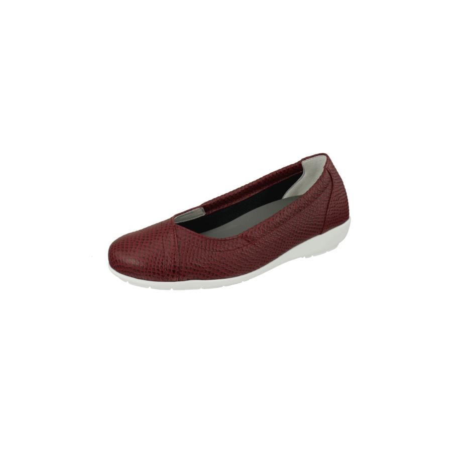 Natural Feet Natural Feet Ballerina Collien donkerrood -