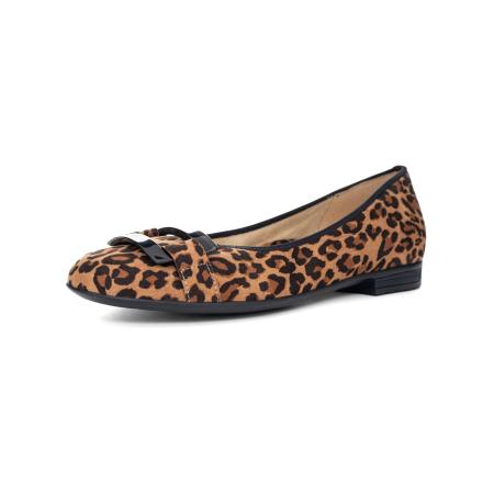 Ara ARA Ballerina beige / bruin / zwart