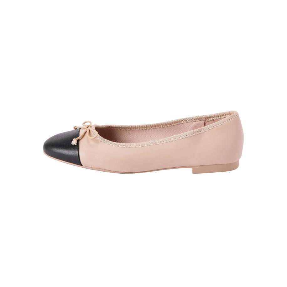 Next Next Ballerina poederroze / zwart -