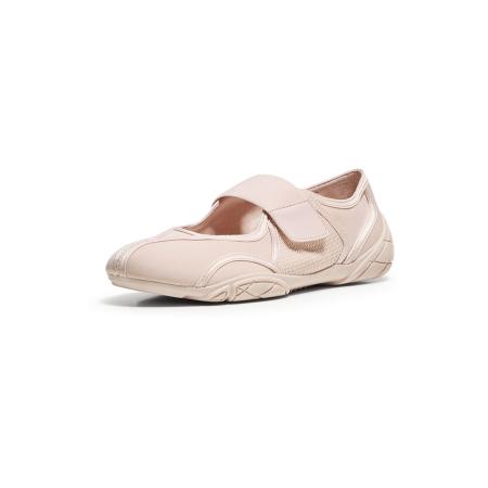Bershka Bershka Ballerina met riempjes rosa