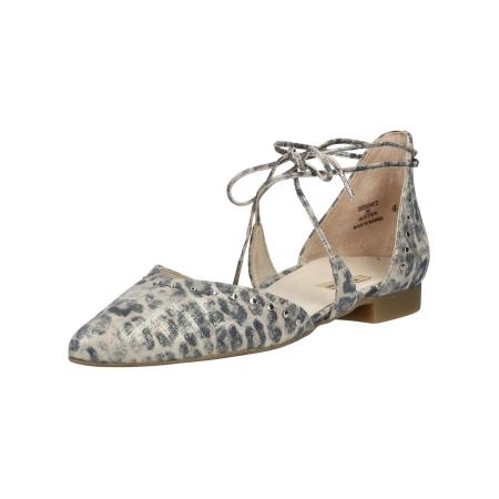 Paul Green Paul Green Ballerina met riempjes beige / lichtbeige / donkergrijs