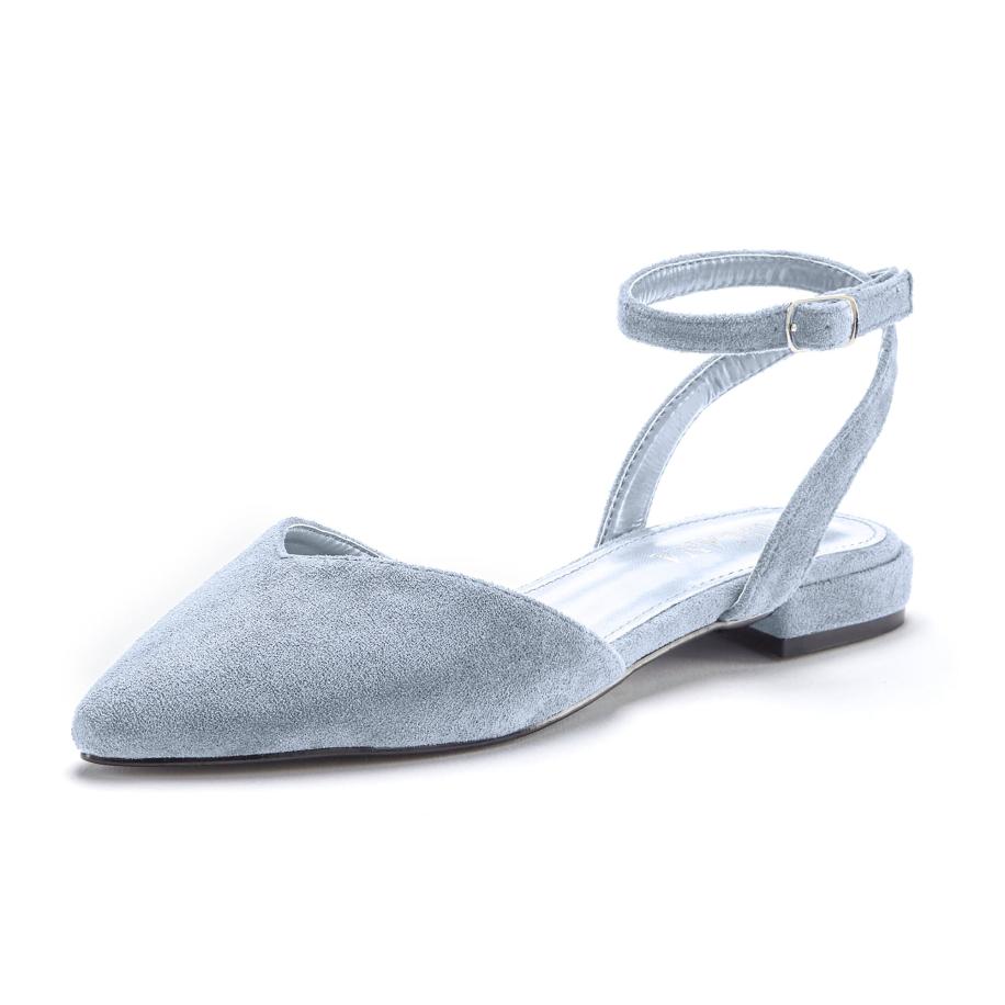 Lascana LASCANA Ballerina met riempjes blauw -
