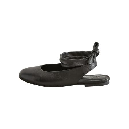 Next Next Ballerina met riempjes Signature Premium zwart