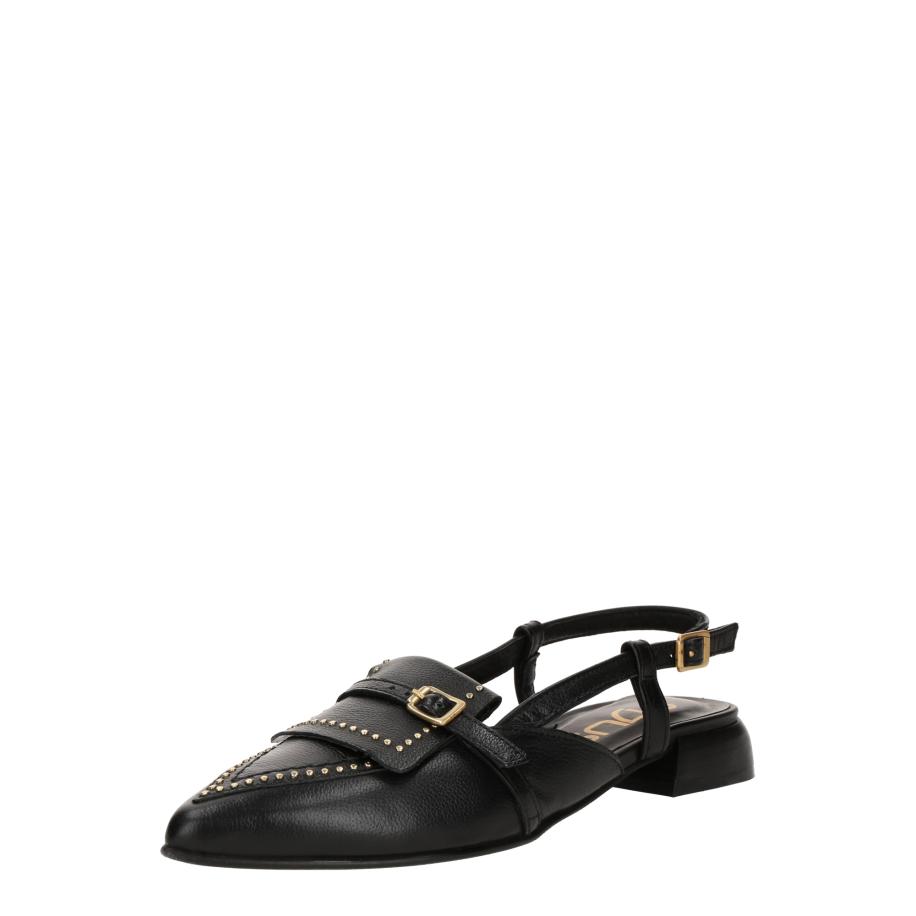 Mjus MJUS Ballerina met riempjes PORTOFINO zwart -