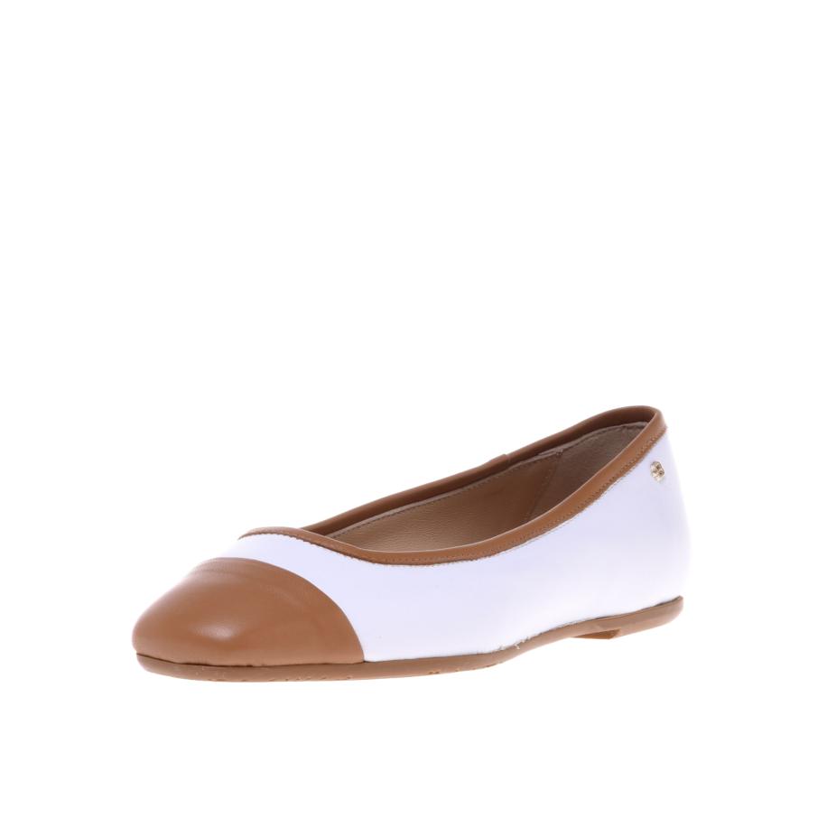 Baldinini BALDININI Ballerina bruin / wit -