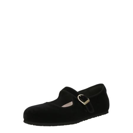 Birkenstock BIRKENSTOCK Ballerina met riempjes Santa Clarita zwart