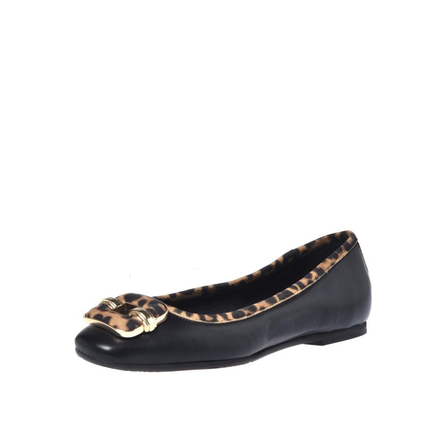 Baldinini BALDININI Ballerina lichtbruin / zwart -