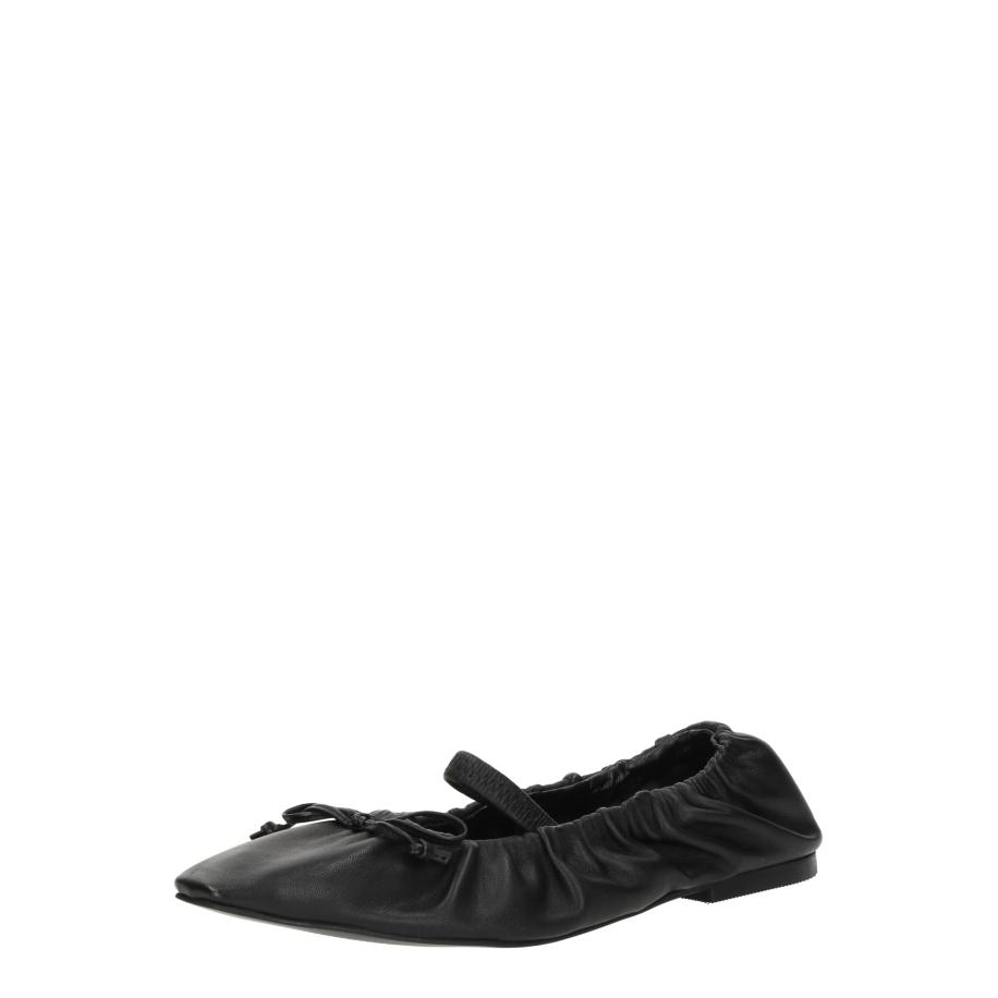 Topshop TOPSHOP Ballerina met riempjes Chia zwart -
