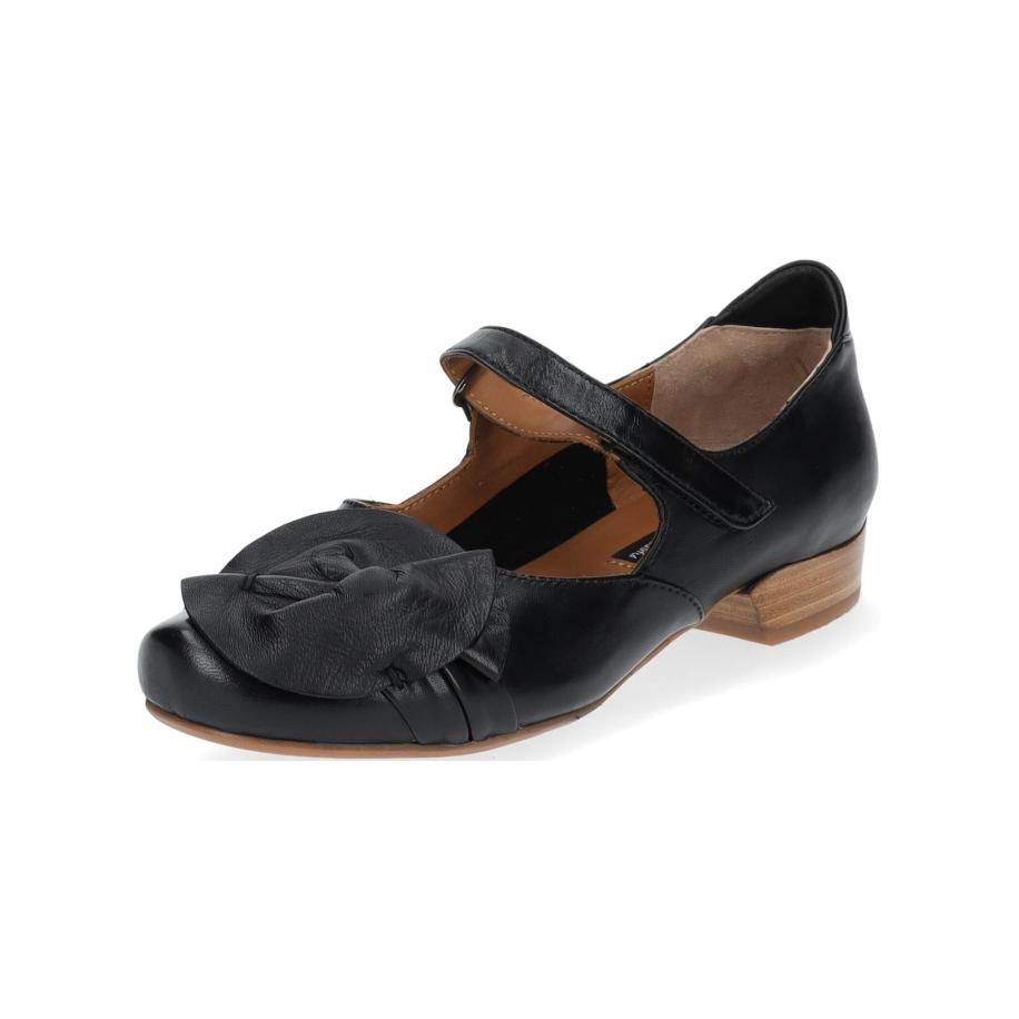 Everybody Everybody Ballerina met riempjes zwart -