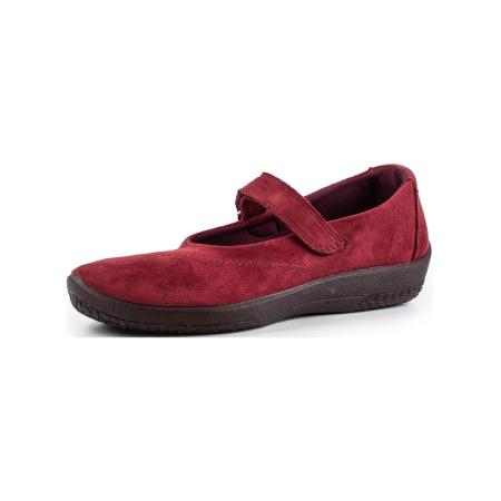 Arcopedico Arcopedico Ballerina met riempjes bordeaux