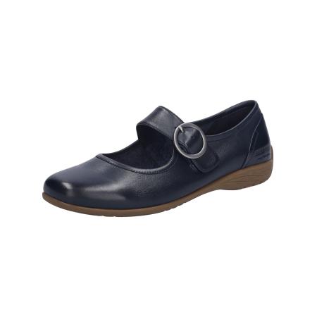Josef Seibel JOSEF SEIBEL Ballerina met riempjes Fenja 18 navy