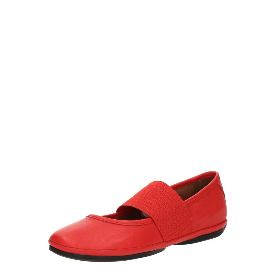 Camper CAMPER Ballerina met riempjes Right Nina rood -