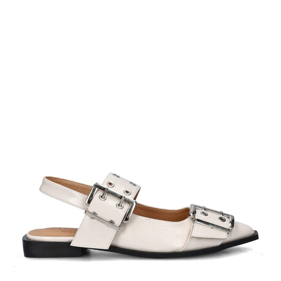 Nelson ballerinas & instappers Wit 483362 Wit