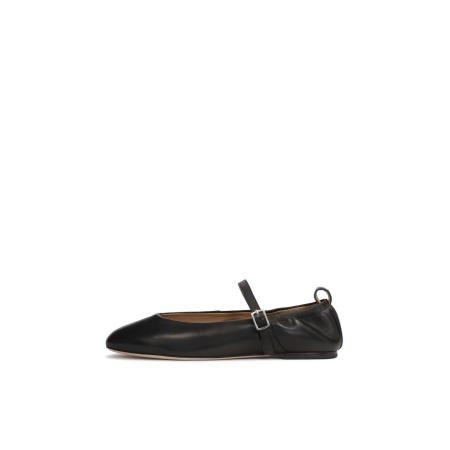 Kazar Kazar Studio Ballerina met riempjes zwart