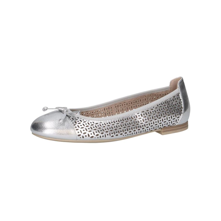 Caprice CAPRICE Ballerina zilver -