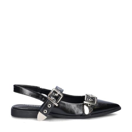 Nelson ballerinas & instappers Zwart 496705