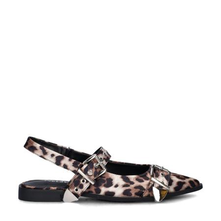 Nelson ballerinas & instappers Bruin 496713