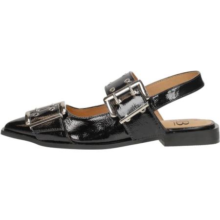 Sub55 - Slingbacks Zwartlak