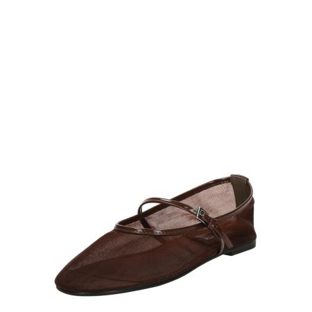 Steve Madden STEVE MADDEN Ballerina met riempjes Mash bruin