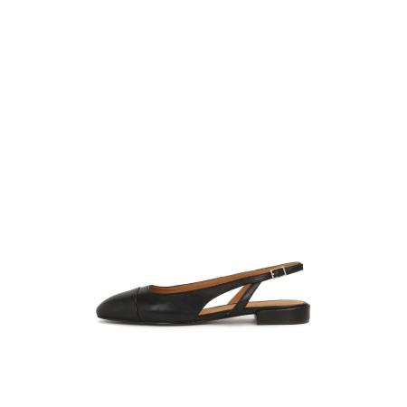 Kazar Ballerina met riempjes zwart