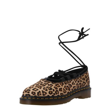 Dr. Martens Ballerina met riempjes Elphie II ombergrijs / cappuccino / zwart