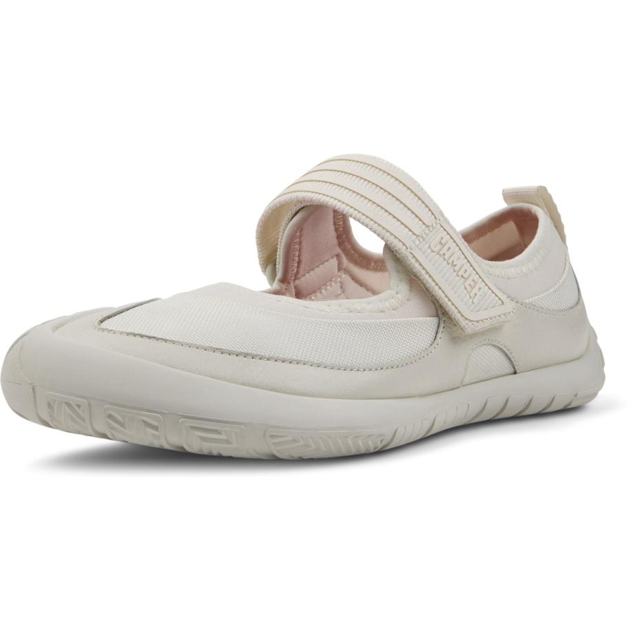 Camper CAMPER Ballerina met riempjes Peu Path wit -