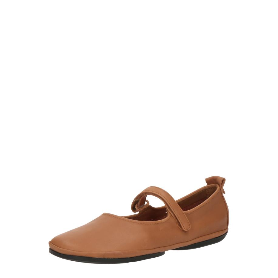 Camper CAMPER Ballerina met riempjes Right Nina camel -