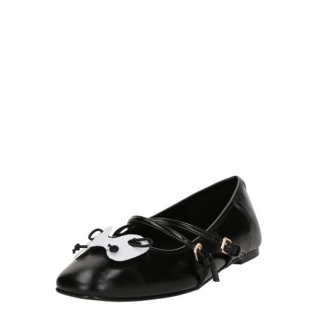 ALDO ALDO Ballerina met riempjes AMBERLEE zwart / wit