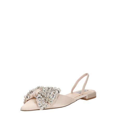Steve Madden STEVE MADDEN Ballerina met riempjes Sloane beige / zilver