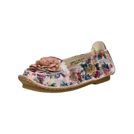 Laura Vita Laura Vita Ballerina blauw / groen / oranje / rosé